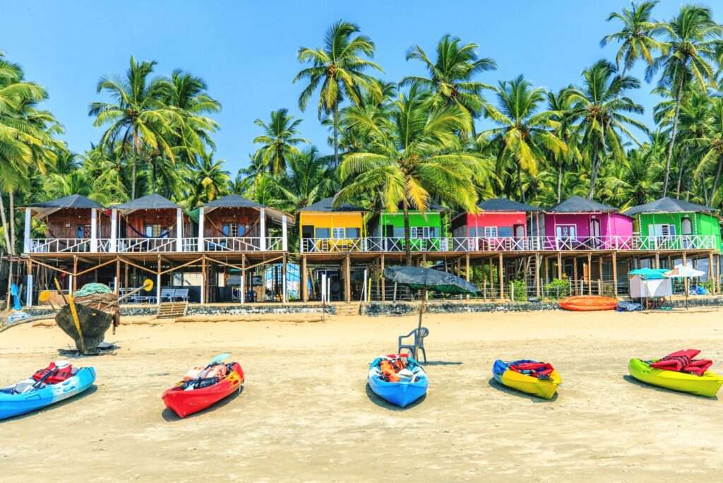 Palolem Beach in Goa