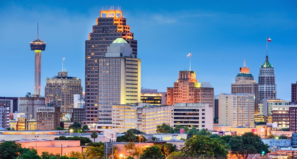 The Texas city of San Antonio