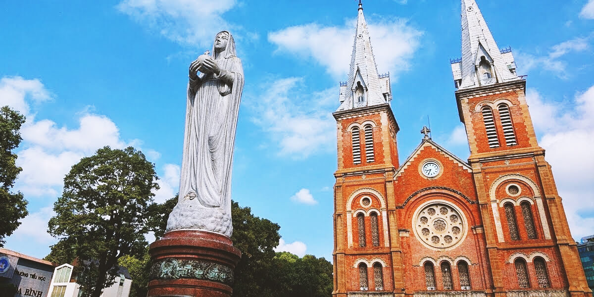 Saigon's Notre-Dame Cathedral Basilica: