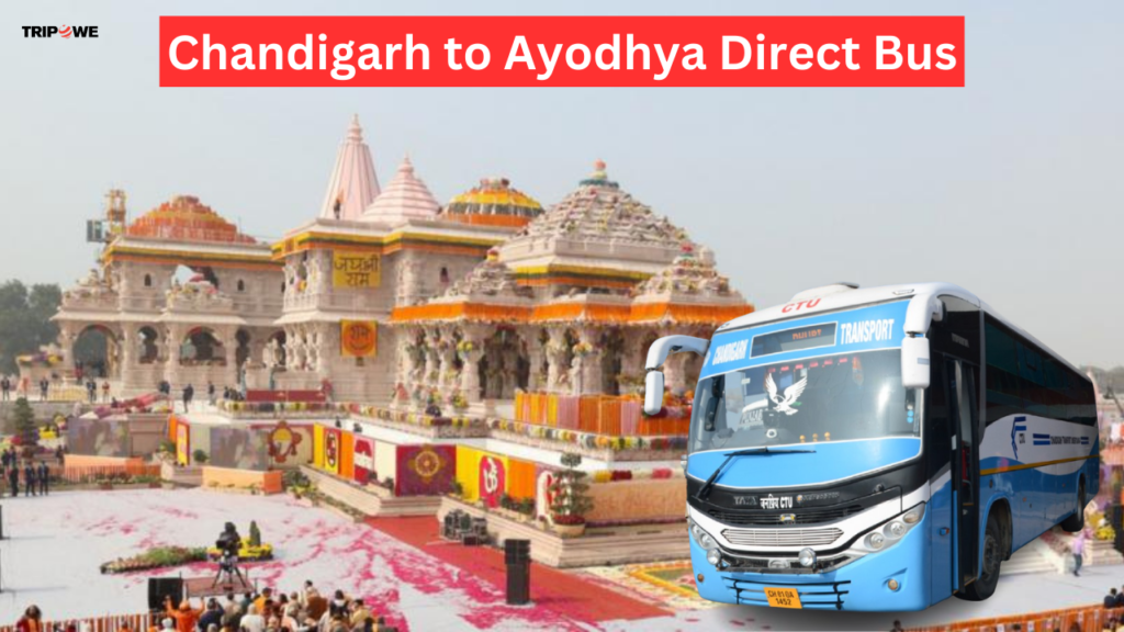 Chandigarh to Ayodhya Direct Bus