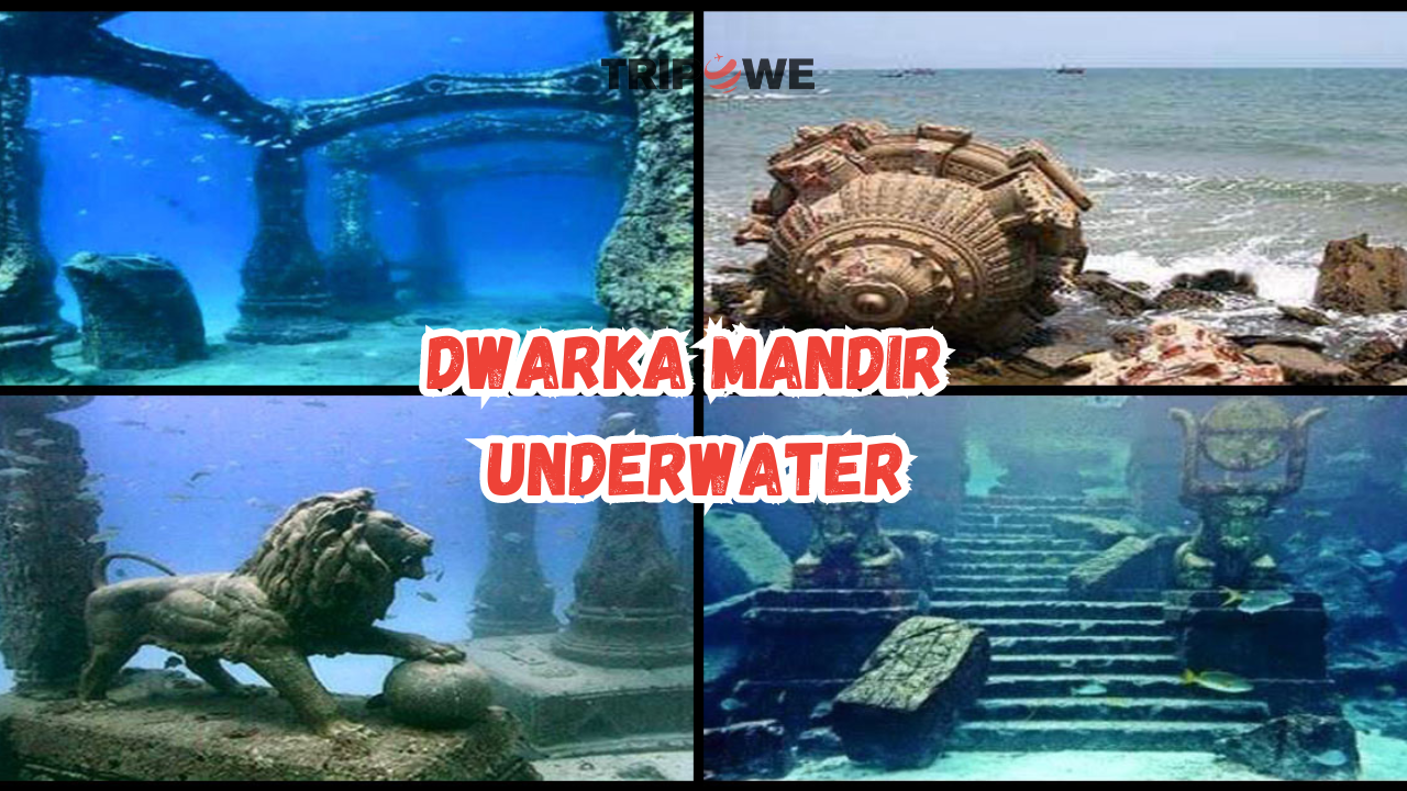 Dwarka Mandir Underwater in Gujarat