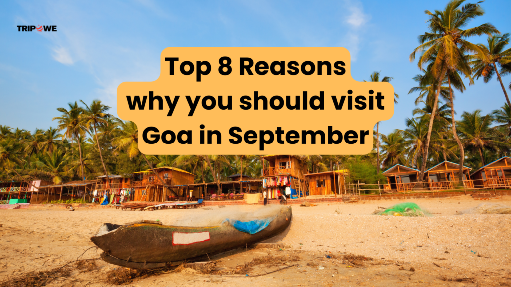 Top 8 Reasons why you should visit Goa in September