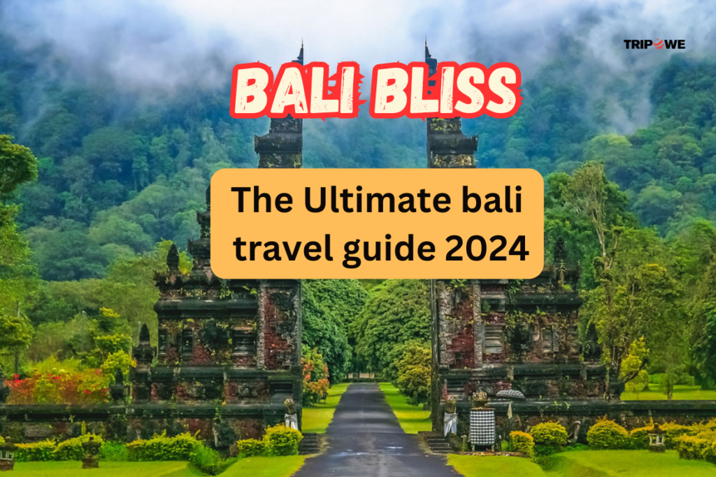 Bali travel guide 2024