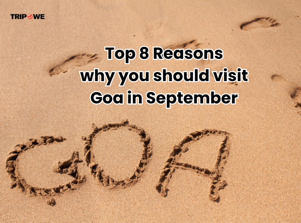 Top 8 Reasons why you should visit Goa in September