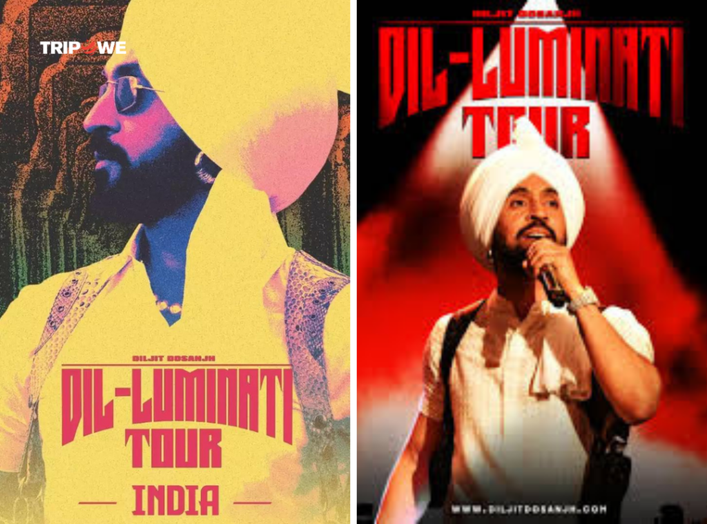 Diljit Dosanjh Dil-Luminati tour India Tripowe.com