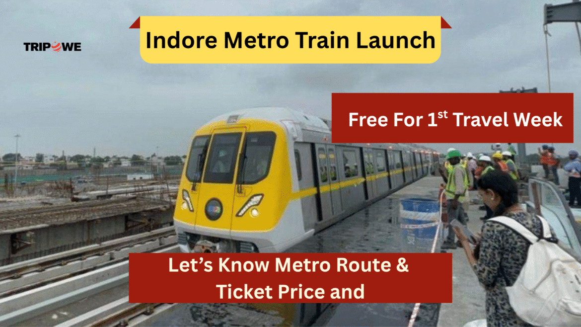 Indore Metro Train Launch -Tripowe.com