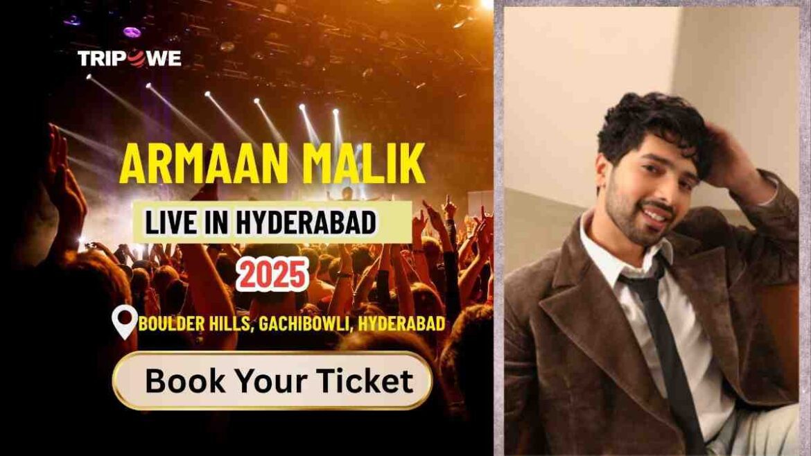 Armaan Malik Live in Hyderabad 2025-Tripowe.com